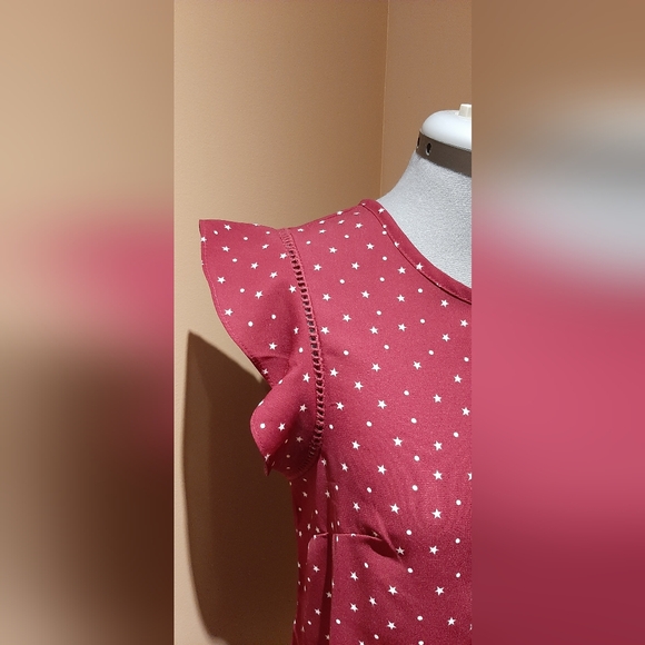 Red modcloth blouse - Picture 2 of 4